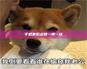 三沙手机兼职点赞一单一结 第1张