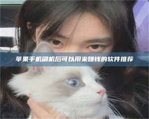 三沙苹果手机刷机后可以用来赚钱的软件推荐 第1张